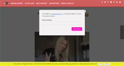Desktop Screenshot of elblogdeamanda.com